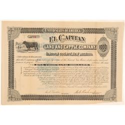 El Capitan Land and Cattle Bond   (105492)
