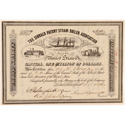 Sibbald Patent Steam Boiler Assoc Stock   (105631)