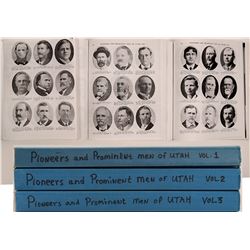 Pioneers & Prominent  Men of Utah (3 Volumes)   (105745)