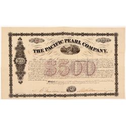 Pacific Pearl Company $500 Bond   (108064)