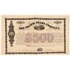 Image 1 : Pacific Pearl Company $500 Bond   (108064)