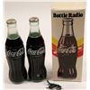 Image 1 : Coca Cola Bottle / " Radio Bottle "  / 2 items   (102154)