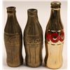 Image 1 : Coca Cola Bottles / 2 Brass & A Centennial / 3 Items.   (102153)