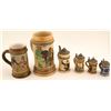 Image 1 : European Beer Steins (4) & Beer Mugs (2)   (59645)