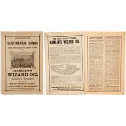 Hamlin's Wizard Oil Humorous and Sentimental Songs Booklet   (88331)