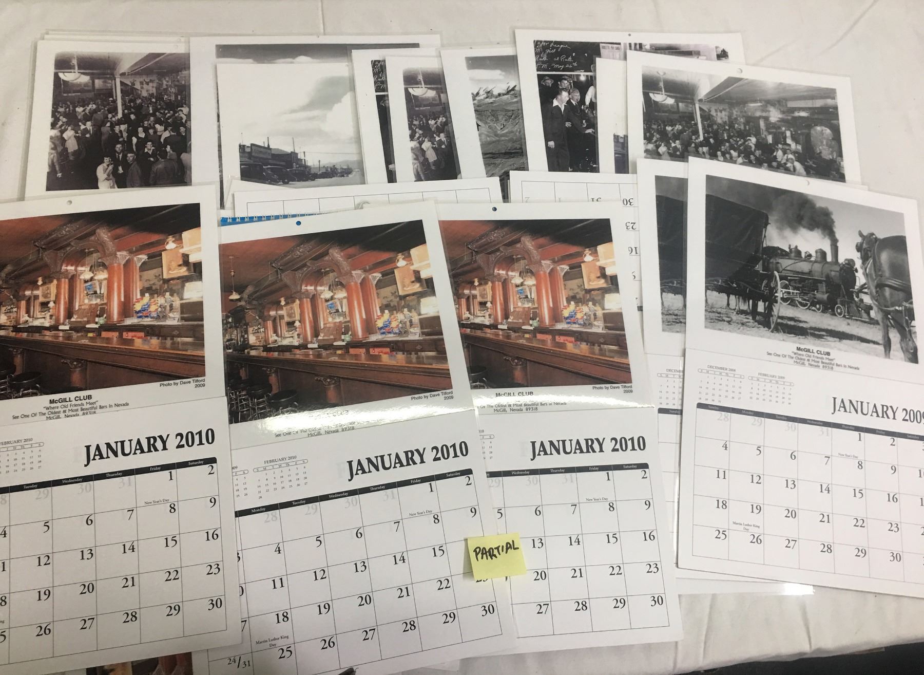 McGill Club Calendars (87154) Holabird Western Americana Collections