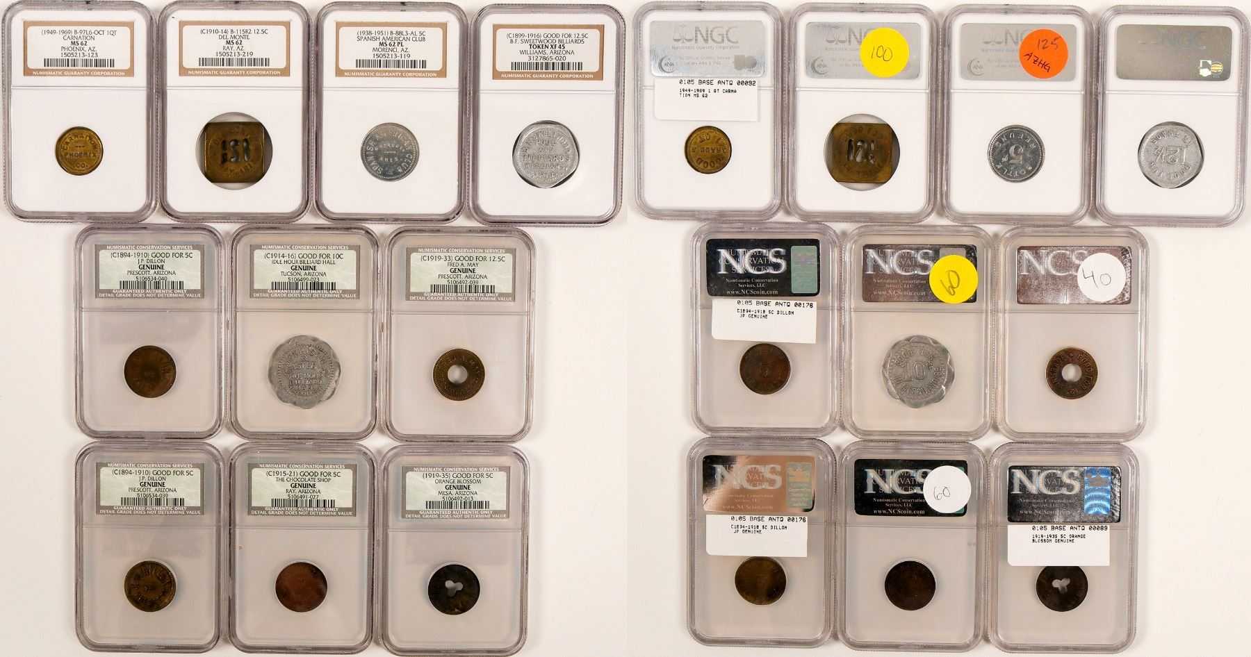 Arizona Token Collection (103006) - Holabird Western Americana Collections