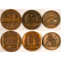 Three Large Business Medals   (102853)