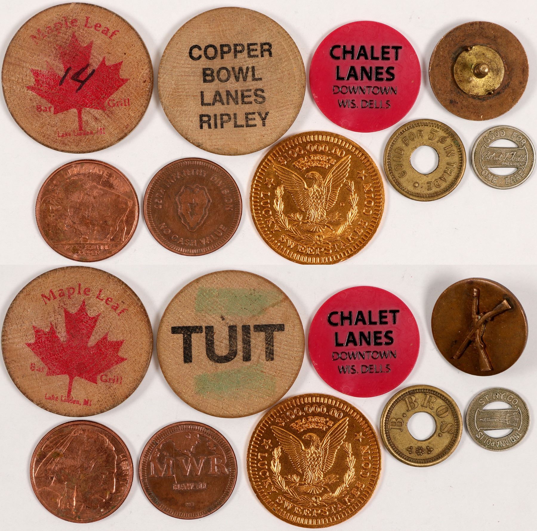 Tokens / 9 Items (105052)