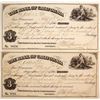 Image 1 : Two Rare Bank of California Thirds of Exchange   (77542)