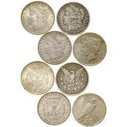 Silver Dollars/ 4 Items.   (105054)