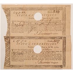 Revolutionary War Currency / 2 Items   (105419)