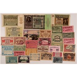 Notgeld and Currency Collection   (105249)