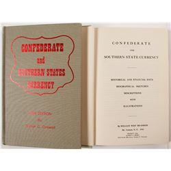 Confederate currency references.    (56304)