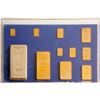 Image 1 : Credit Suisse Facsimile Gold Bars - 11 pieces   (88649)