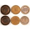 Image 1 : Western Electric and Telephone Medals (3)   (89835)