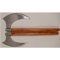 Danish Battle Axes / Fantasy Weapons /  1 Pair   (105367)