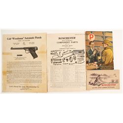 Colt and Winchester Booklets (4)   (88337)
