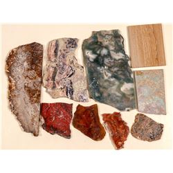 Large Attractive Mineral Slabs   (105121)
