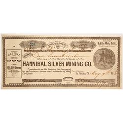 Hannibal Silver Mining Company Stock   (88024)