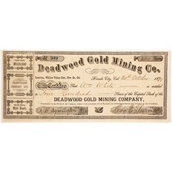 Deadwood Gold Mining Company Stock   (88078)