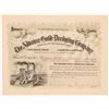 Image 1 : Advance Gold-Dredging Co. Stock Cert.   (106637)