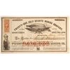 Image 1 : Twenty-One Gold Quartz Mining Company Stock, Sierra County   (79707)