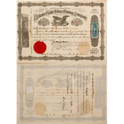 Reliance Gold and Silver Mining Stock   (72052)