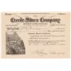 Image 1 : Creede Mines Co. Stock   (106614)