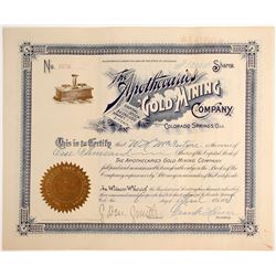 Apothecaries Gold Mining Company Stock   (79750)