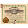 Image 1 : Bankers Gold Mining & Leasing Co. Stock Certificate   (104195)