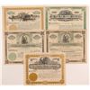 Image 1 : Five Cripple Creek Mining Stock Certificates   (107181)