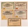 Image 1 : Five Cripple Creek Mining Stocks w/ International Names   (107179)