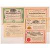 Image 1 : Five Different Cripple Creek Mining Stock Certificates   (104242)