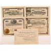 Image 1 : Five Different Cripple Creek Mining Stock Certificates   (104231)