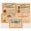 Image 1 : Five Different Cripple Creek Mining Stock Certificates   (104230)