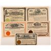 Image 1 : Five Different Cripple Creek Mining Stock Certificates   (104212)