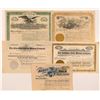 Image 1 : Five Different Cripple Creek Mining Stock Certificates   (104203)