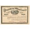 Image 1 : Mitchell Mining & Milling Company Stock Certificate   (104453)