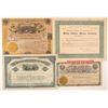 Image 1 : Four Different Leadville Mining Stock Certificates   (103494)