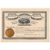 Image 1 : Little Delaware Cons. Mining Company Stock Certificate   (107021)