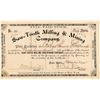 Image 1 : Saw-Tooth Milling & Mining Company Stock Certificate   (104446)