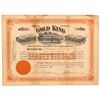 Image 1 : Gold King Consolidated Mines Co. Stock Certificate   (103499)
