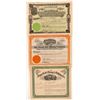 Image 1 : Three Different Silverton Mining Stock Certificates   (104226)