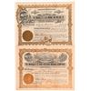 Image 1 : Two "Marquette" Mining Stock Certificates: Arizona and Colorado   (104256)
