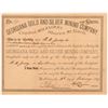 Image 1 : Georgiana Gold & Silver Mining Company Stock Certificate   (107282)