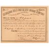 Image 1 : Georgiana Gold & Silver Mining Company Stock Certificate   (107282)