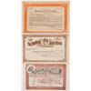 Image 1 : Three Native American Themed Mining Stock Certificates incl Georgia   (104276)