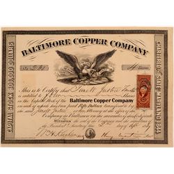 Baltimore Copper Company Stock   (104003)