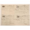 Image 1 : Detroit & Lake Seneca Copper Pictorial Bills of Lading (4)   (106340)
